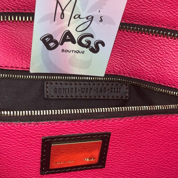 Fendi: Ombré Zucca FF Monogram Tote Bag (Pink) - Picture 16 of 17